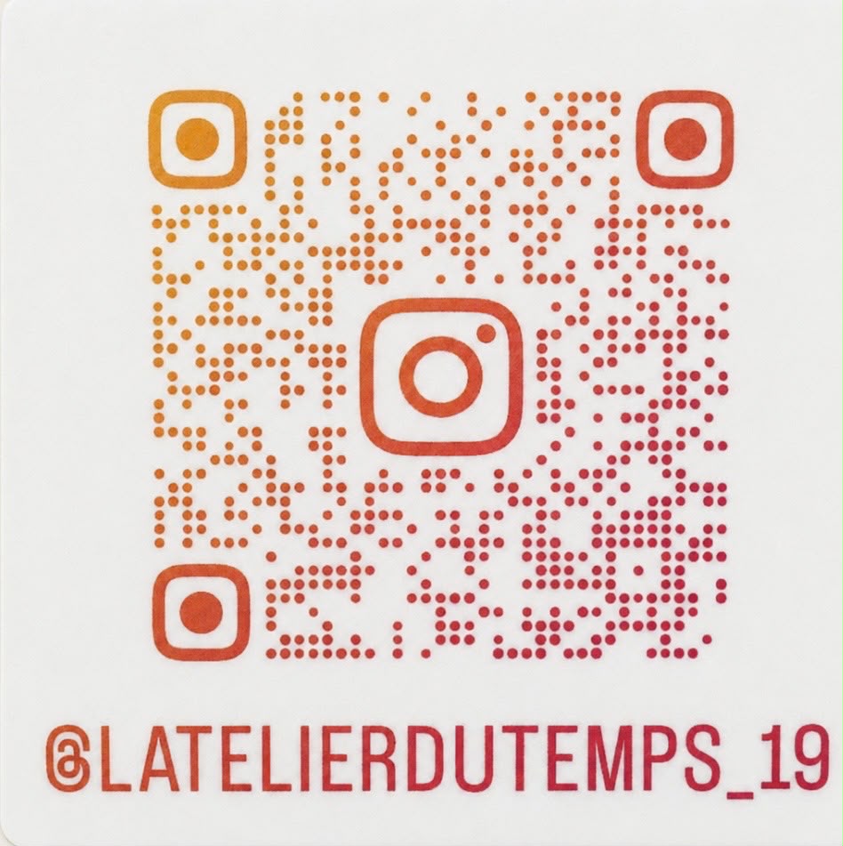 QR Code Instagram de L'Atelier du Temps